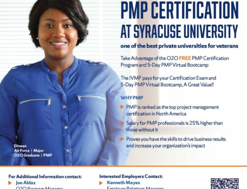 O2O PMP Certification at Syracuse University