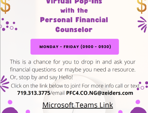 Personal Financial Counselor Virtual Events