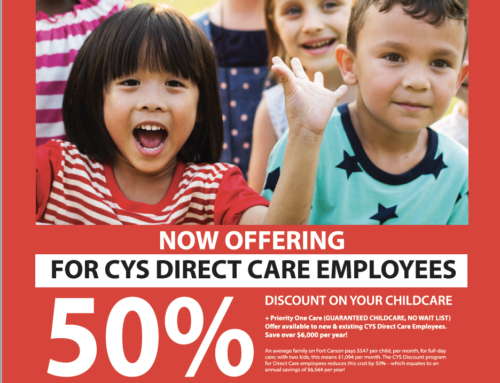 Fort Carson Child and Youth Services (CYS) Employment and Child Care Discount