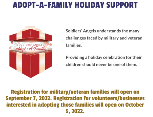 Soldiers’ Angels Holiday Adopt-A-Family Program