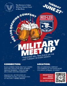 Military Meet Up at Red Leg Brewing Company