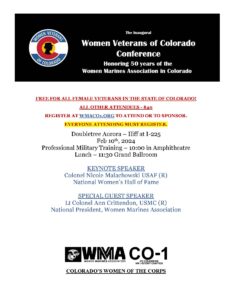 Women Veterans of Colorado Conference 
