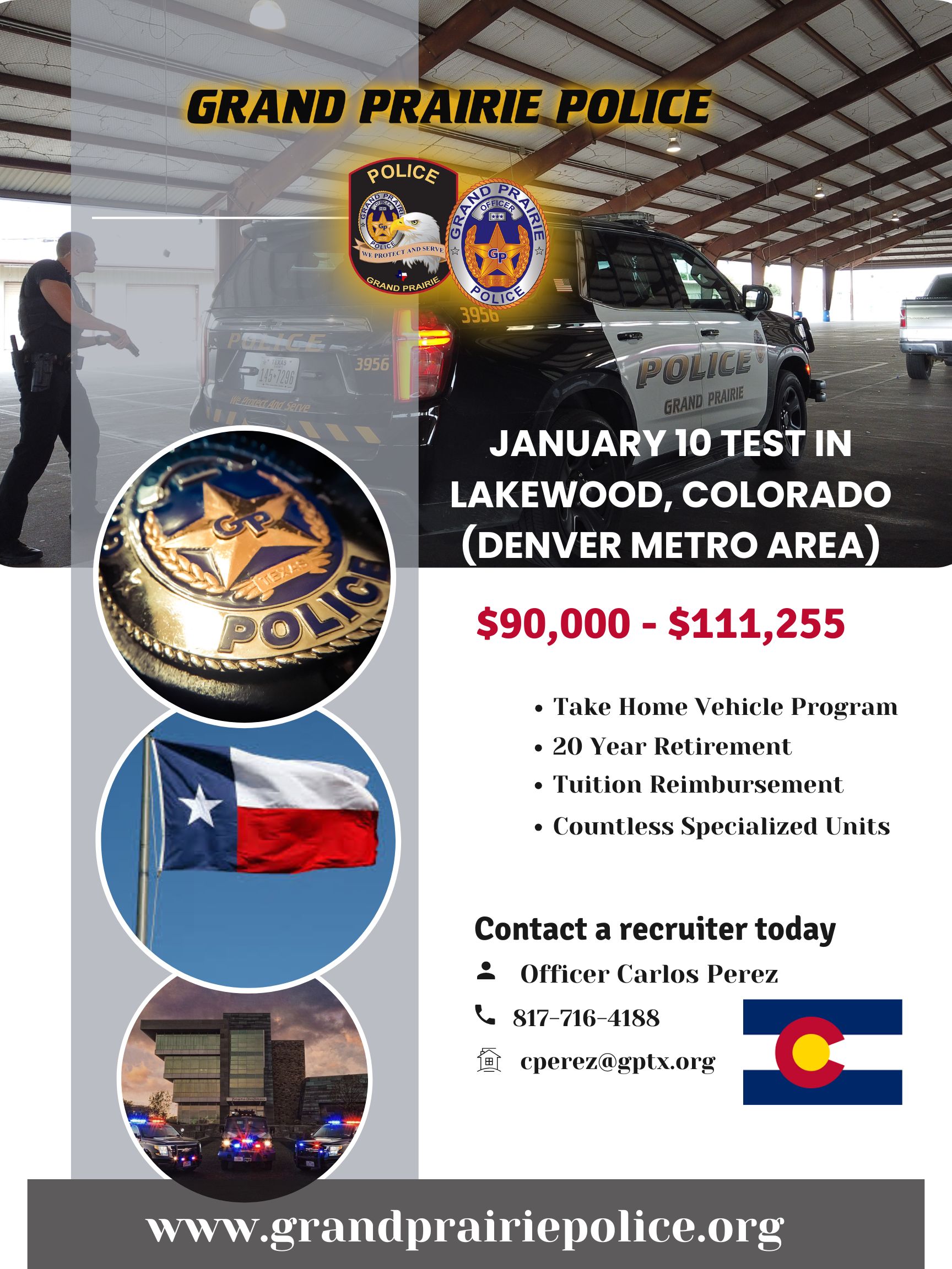 Lakewood Flyer grand prairie police