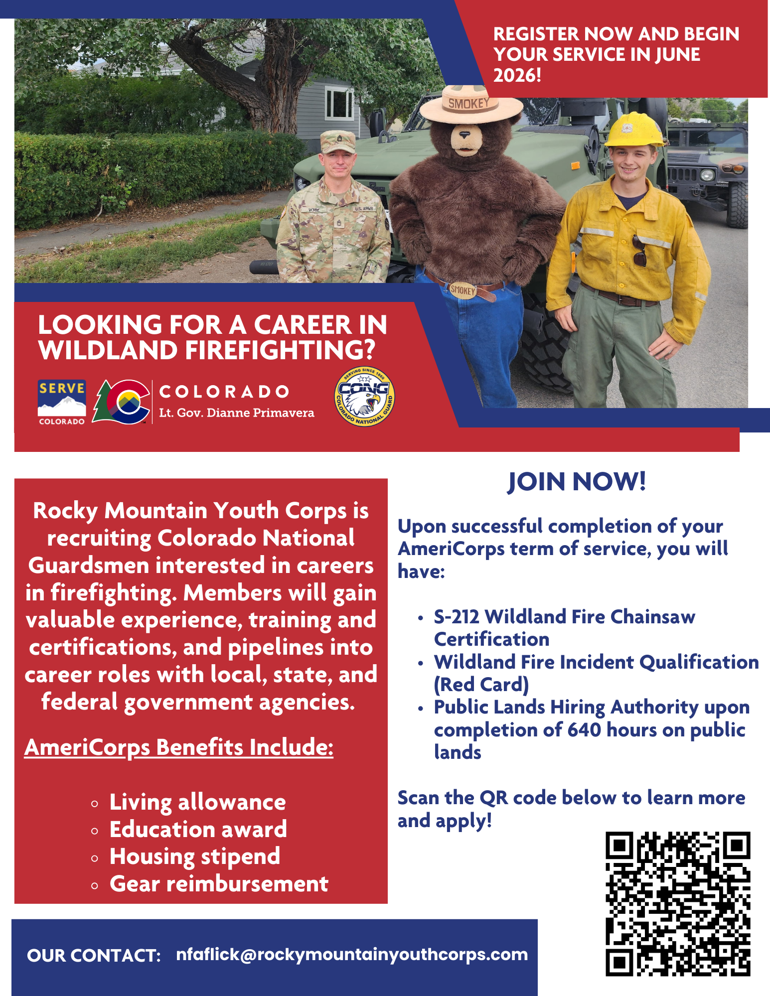 CONG Flyer AmeriCorps