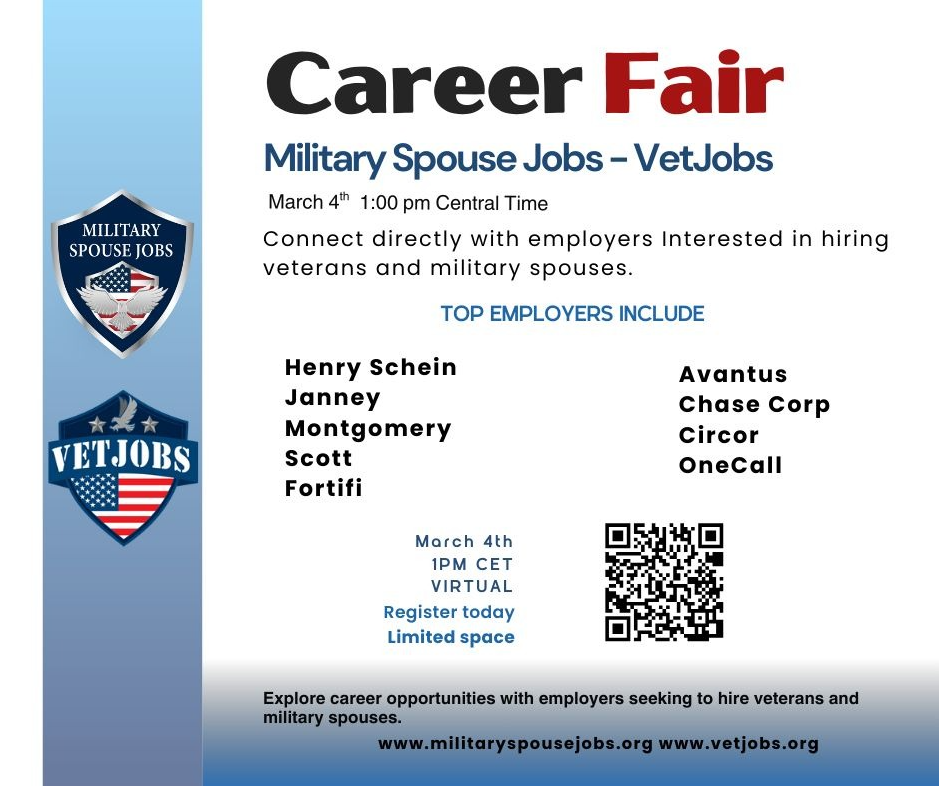 career fair vet jobs VetJobs