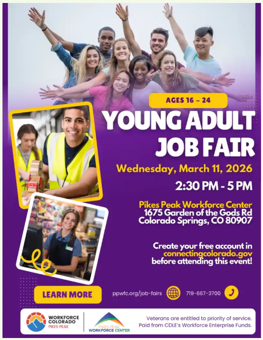 Young Adult job fair 11MAR Young Adult job fair 11MAR